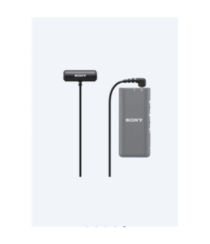 Sony | Compact Stereo Lavalier Microphone | ECM-LV1 | The ECM-LV1 is equipped with miniature omnidirectional mic capsules that c