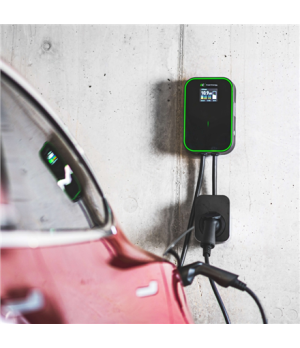 Green Cell EV15RFID Wallbox GC EV PowerBox 22kW charger with Type 2 socket and RFID for charging electric cars and Plug-In hybri