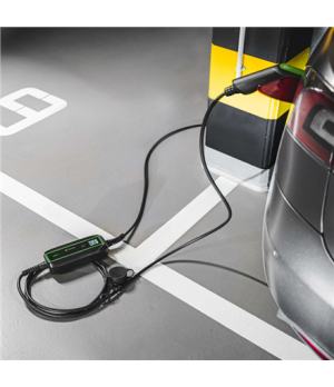 Green Cell | EV17 | GC EV PowerCable 3.6kW Schuko - Type 1 mobile charger for charging electric cars and Plug-In hybrids | 3.6  