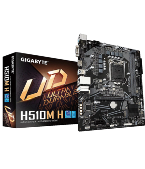 Gigabyte | H510M H 1.0 | Processor family Intel | Processor socket LGA1200 | DDR4-SDRAM | Memory slots 2 | Supported hard disk d