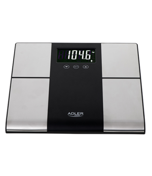 Adler | Bathroom scale with analyzer | AD 8165 | Maximum weight (capacity) 225 kg | Accuracy 100 g | Body Mass Index (BMI) measu