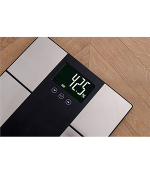 Adler | Bathroom scale with analyzer | AD 8165 | Maximum weight (capacity) 225 kg | Accuracy 100 g | Body Mass Index (BMI) measu