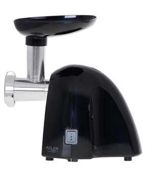 Adler | Meat mincer | AD 4811 | Black | 600 W | Number of speeds 1 | Throughput (kg/min) 1.8 | 3 replaceable sieves: 3mm for gri