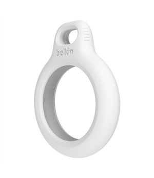 Belkin | Secure Holder with Key Ring for AirTag | white