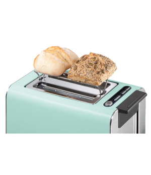 Bosch | TAT8612 | Styline Toaster | Power 860 W | Number of slots 2 | Housing material Stainless Steel | Green