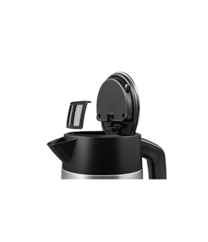 Bosch | Kettle | DesignLine TWK4P440 | Electric | 2400 W | 1.7 L | Stainless steel | 360° rotational base | Stainless steel/Blac