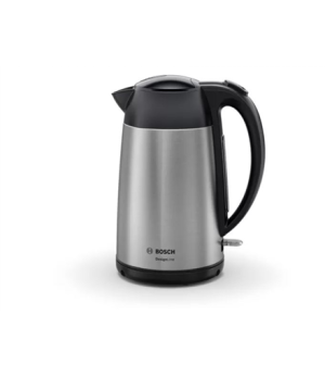 Bosch | Kettle | DesignLine TWK3P420 | Electric | 2400 W | 1.7 L | Stainless steel | 360° rotational base | Stainless steel/Blac