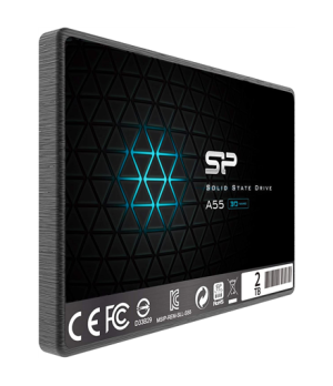 Silicon Power | Ace | A55 | 2000 GB | SSD form factor 2.5" | Solid-state drive interface SATA III | Read speed 500 MB/s | Write 