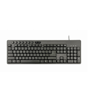 Gembird | Multimedia desktop set | KBS-UM-04 | Keyboard and Mouse Set | Wired | Mouse included | US | Black