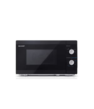 Sharp | Microwave Oven | YC-MS01E-B | Free standing | 20 L | 800 W | Black