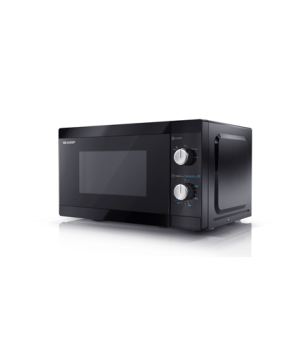 Sharp | Microwave Oven | YC-MS01E-B | Free standing | 20 L | 800 W | Black