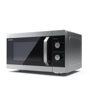Sharp | Microwave oven | YC-MS31E-S | Free standing | 900 W | Silver