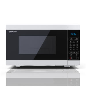 Sharp Microwave oven with Grill YC-MG51E-W Free standing 900 W Grill White