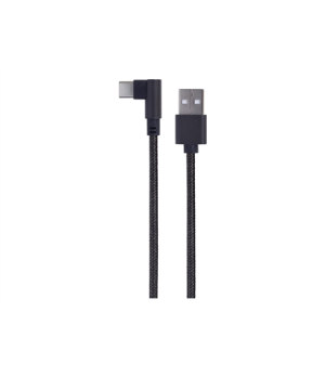 Gembird | Angled USB Type-C charging and data cable | CC-USB2-AMCML-0.2M