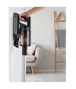 Gorenje | Vacuum cleaner Handstick 2in1 | SVC252FMBK | Cordless operating | Handstick and Handheld | 35 W | 25.2 V | Operating t