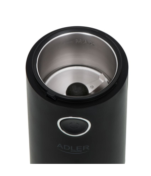 Adler | Coffee grinder | AD4446bs | 150 W | Coffee beans capacity 75 g | Lid safety switch | Black