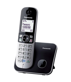 Panasonic | Cordless phone | KX-TG6811FXM | Built-in display | Caller ID | Metallic Grey