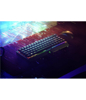 Razer | BlackWidow V3 Mini HyperSpeed | Mechanical Gaming Keyboard | Wireless | RGB LED light | US | Bluetooth | Black | Yellow 