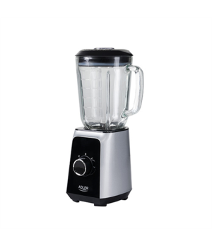 Adler | Blender | AD 4076 | Tabletop | 1000 W | Jar material Glass | Jar capacity 1.5 L | Ice crushing | Black