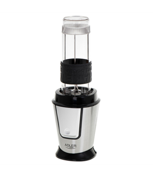 Adler | Blender | AD 4081 | Tabletop | 800 W | Jar material BPA Free Plastic | Jar capacity 0.4 + 0.57 L | Ice crushing | Black/