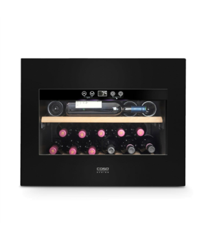 Caso | Wine Cooler | WineDeluxe E 18 | Energy efficiency class G | Built-in | Bottles capacity 18 bottles | Cooling type Compres