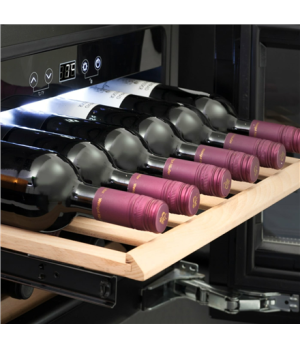 Caso | Wine Cooler | WineDeluxe E 18 | Energy efficiency class G | Built-in | Bottles capacity 18 bottles | Cooling type Compres