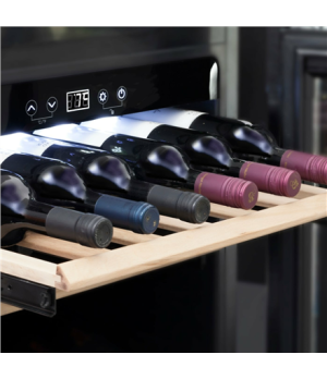 Caso Wine Cooler WineDeluxe E29 Energy efficiency class G Built-in Bottles capacity 29 bottles Cooling type Compressor technolog