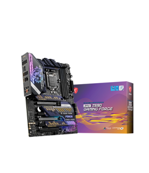 MSI | MPG Z590 GAMING FORCE | Processor family Intel | Processor socket  LGA1200 | DDR4 DIMM | Memory slots 4 | Supported hard d