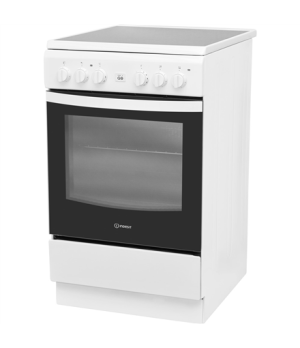 INDESIT | Cooker | IS5V8GMW/E | Hob type Vitroceramic | Oven type Electric | White | Width 50 cm | Grilling | Depth 60 cm | 57 L