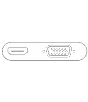 Goobay | USB-C Multiport Adapter HDMI+VGA | 52430