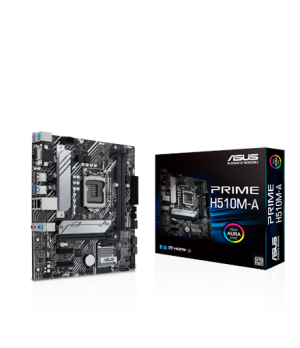 Asus | PRIME H510M-A | Processor family Intel | Processor socket LGA1200 | DDR4 | Memory slots 2 | Supported hard disk drive int