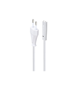 Gembird | Power cord, 1.8 m | White