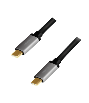 Logilink | USB 2.0 Type-C | C/M to C/M, PD3, alu | CUA0106 USB 2.0 Type-C cable | USB-C (male) | USB-C (male)