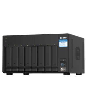 QNAP | 8-Bay QTS NAS | TS-832PX-4G | Up to 8 HDD/SSD Hot-Swap | AnnapurnaLabs Alpine | AL324 ARM Cortex-A57 Quad-Core | Processo