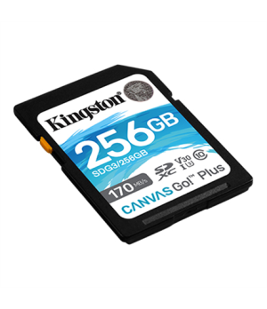 Kingston | Canvas Go! Plus | 256 GB | Flash memory class 10