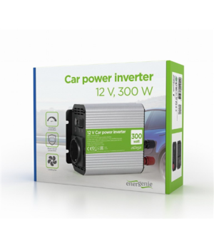 EnerGenie | 12 V Car power inverter, 300 W | EG-PWC300-01