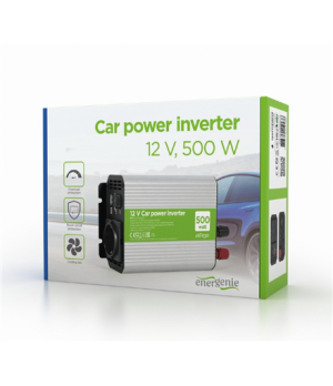 EnerGenie | 12 V Car power inverter, 500 W | EG-PWC500-01