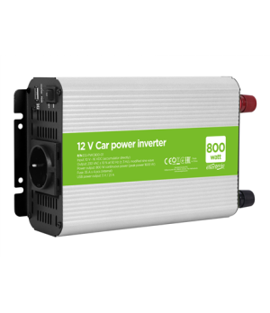 EnerGenie | 12 V Car power inverter, 800 W | EG-PWC800-01