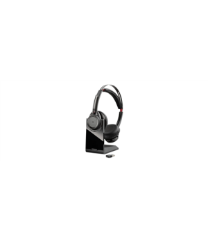 Poly | Voyager Focus, B825-M | Headset | Built-in microphone | Wireless | On-ear | Bluetooth | Black