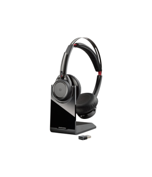 Poly | Voyager Focus, B825-M | Headset | Built-in microphone | Wireless | On-ear | Bluetooth | Black