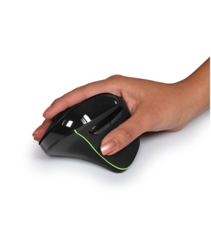 PORT CONNECT | Right handed | Rechargeable Ergonomic Mouse | Wireless | Black | 2 year(s)