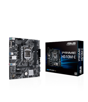 Asus | PRIME H510M-E | Processor family Intel | Processor socket LGA1200 | DDR4 | Memory slots 2 | Supported hard disk drive int