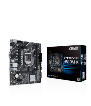 Asus | PRIME H510M-K | Processor family Intel | Processor socket LGA1200 | DDR4 | Memory slots 2 | Supported hard disk drive int