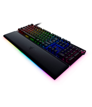 Razer | Huntsman V2 Optical Gaming Keyboard | Gaming keyboard | Wired | RGB LED light | US | Black | Numeric keypad | Clicky Pur