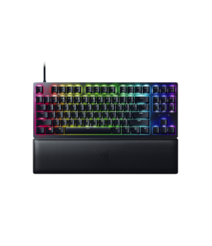 Razer | Huntsman V2 Tenkeyless | Black | Gaming keyboard | Wired | Optical Gaming Keyboard | RGB LED light | US | Linear Red Swi