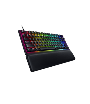Razer | Huntsman V2 Tenkeyless | Gaming keyboard | Optical Gaming Keyboard | RGB LED light | US | Black | Wired | Clicky Purple 