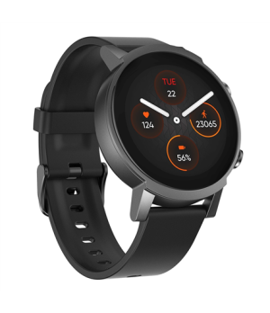 E3 | Smart watch | GPS (satellite) | 2.5D glass | Touchscreen | 1.3” | Activity monitoring 24/7 | Waterproof | Bluetooth | Wi-Fi
