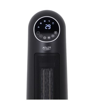 Adler | Heater | AD 7731 | Ceramic | 2200 W | Number of power levels 2 | Suitable for rooms up to 20 m² | Black