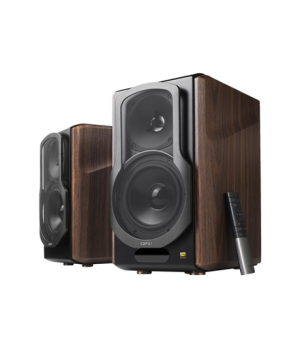 Edifier S2000MKIII Bookshelf Speaker, Brown | Edifier