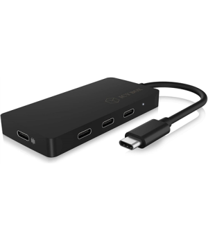 Raidsonic | 4-port hub with USB Type-C interface and PD port | IB-HUB1429-CPD